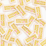 Stitched With Love - gold (8 pc)