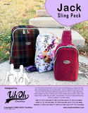 NEW Jack Sling Pack - PAPER pattern - by UhOh Creations- shipping NOW