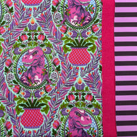 Pillowcase KIT - Tula Pink ROAR TreeREX Pink