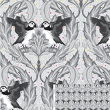 Tula Pink Graywork - Huffin & Puffin Whisper - preorder October 2025