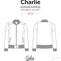 Charlie Bomber Jacket - Paper pattern by Jalie