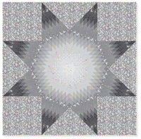 Tula Pink Graywork - Shadow Star Quilt Kit - Preorder October 2025