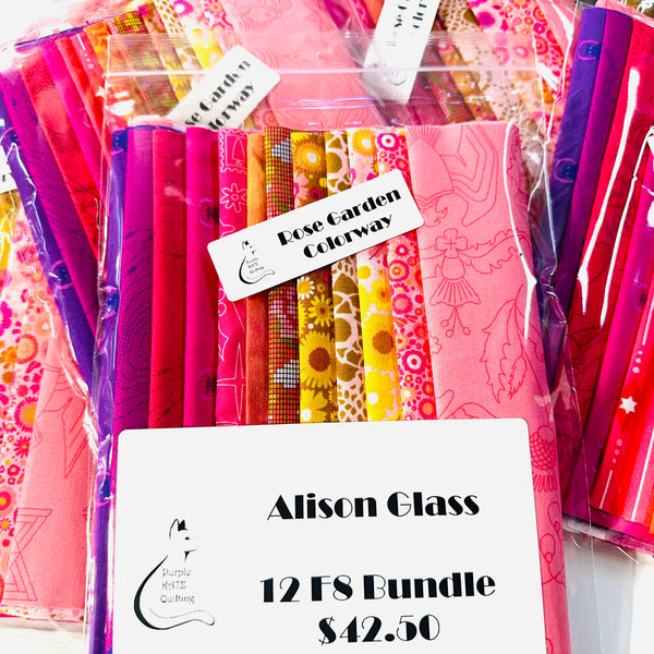Alison Glass F8 Colorway 🌈Bundles - 12 pc variety