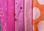 KATZ Curated Colorway -  Pinks 1 - 5 half meter cuts