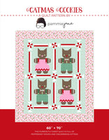 Catmas Cookies Quilt Kit - 60”x70”