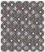 Tula Pink Graywork - Crossroads Quilt Kit  - Preorder October 2025