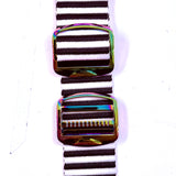 Just Arrived - KATZ Bag Bling - 1.5” Rainbow Ladder Lock Buckles - Sold Individually