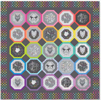 Tula Pink Graywork - Graywork Quilt Kit - Dark - Preorder October 2025