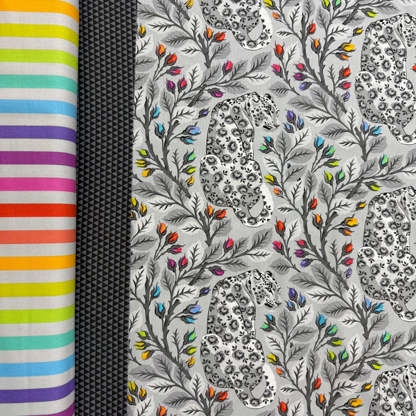 Pillowcase KIT - Tula Pink Leopard Light