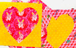 Faded Hearts - Tula Pink BESTIES - PKQ Quilt KIT