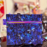 Quilted Pouch KIT - pattern by UhOh Creations - Dragonfly