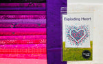 Exploding Heart Quilt - BE MY Valentine 💜 Colorway Baby Kitty Blender