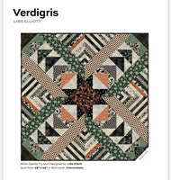 Libs Elliott - Verdigris - When Sparks FLY fabric kit  68”x68”