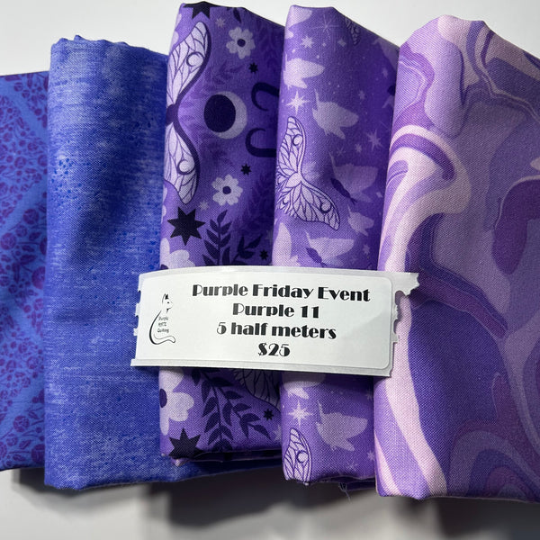 5 Half Meter Bundles - Purple 11