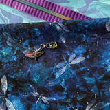 Quilted Pouch KIT - pattern by UhOh Creations - Dragonfly