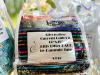 Alternating Current Quilt by Pammie Jane - Kitty Litter - DARK