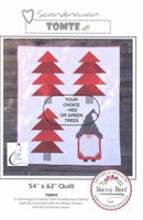 Scandinavian Tomte - Green OR Red Trees - traditional colorway - 54”x62”