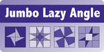 Preorder Dec 2023 - Jumbo Lazy Angle Ruler by Jaybird Quilts