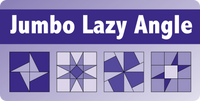 Preorder Dec 2023 - Jumbo Lazy Angle Ruler by Jaybird Quilts
