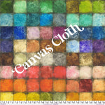 Tim Holtz Colorblock - Mosaic Multi - CANVAS Cloth