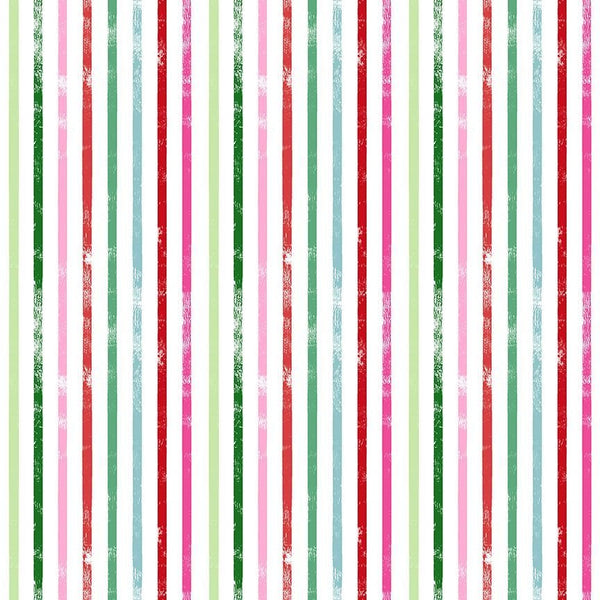 Festive Stripe by Pammie Jane for Dear Stella