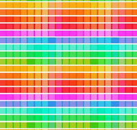 CD2614-MULTI - Timeless Treasures "Ombre Check" - Multi
