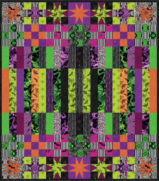 MITHRIL Fabric KIT “PHANTASM” by Libs Elliott - Throw Size 63”x72” (pattern extra) - Preorder June 2025
