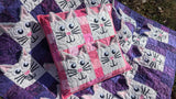 Kitten Cuddles Quilt - Slice of Pi Quilts - printed paper pattern