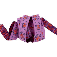 True Colors 2025 RIBBON  What a Ditz in Heliotrope - 5/8" - price per Meter 40”  - preorder April 2025