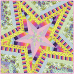 Star Storm Quilt KIT with pattern - Floral Reef by Tula Pink - PREORDER April 2026