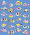 Fish Quilt KIT with pattern - Floral Reef by Tula Pink - PREORDER April 2026