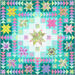 Sea Stars Quilt Kit with pattern - Floral Reef by Tula Pink - PREORDER April 2026
