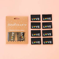 Love  - Sewing Woven Clothing Label Tags