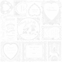Valentines - White On White