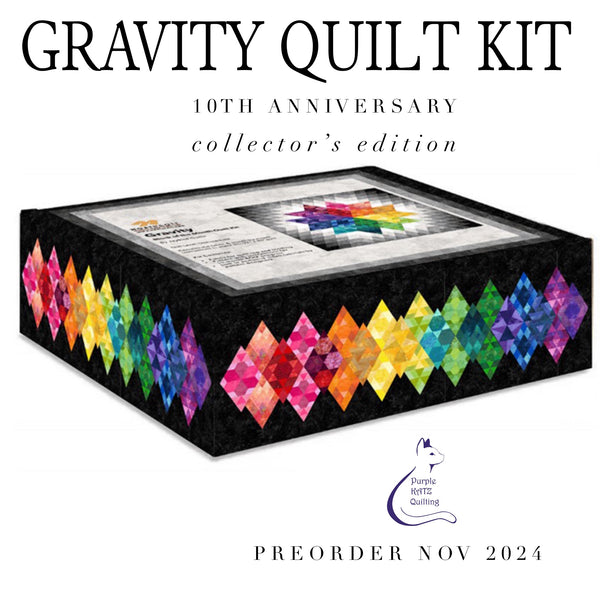 Gravity Quilt Kit - LIMITED Edition - preorder November 2024