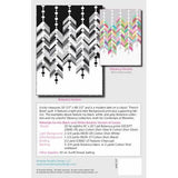 Icicles Quilt KIT - Tula Pink Rainbow - 50.5”x68.5” - PREORDER April 2025