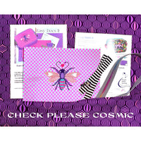 LIMTED EDITION KIT - Easy Does It Bag KIT with Embroidered Panel - your choice of colorway in DROP Down Menu