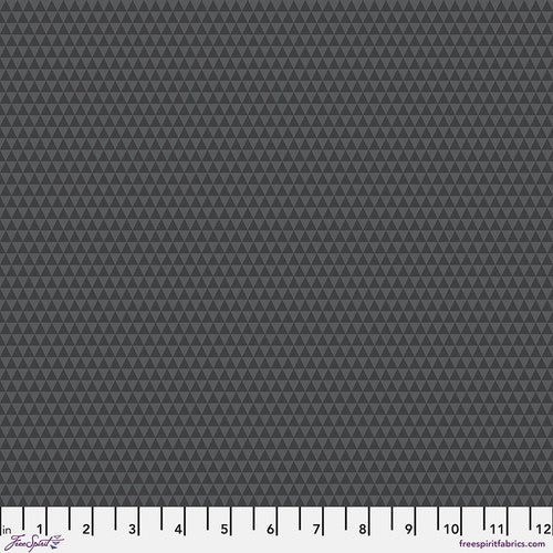 Tula Pink Graywork True Colors - Kinda Shady Carbon - preorder October 2025