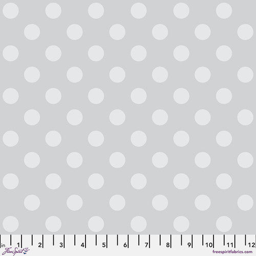Tula Pink Graywork True Colors - Pom Pom Fog - preorder October 2025