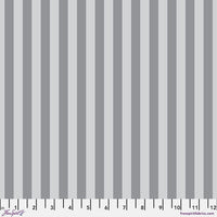Tula Pink Graywork True Colors - Tent Stripe Fog - preorder October 2025
