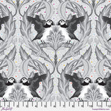 Tula Pink Graywork - Huffin & Puffin Whisper - preorder October 2025