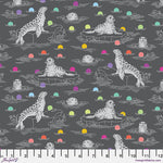 Tula Pink Graywork - Seal the Deal Carbon - preorder October 2025