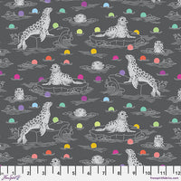 Tula Pink Graywork - Seal the Deal Carbon - preorder October 2025