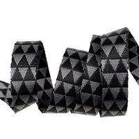Graywork Renaissance Webbing - Kinda Shady Webbing Carbon- 1”wide - sold by the meter 40” - Preorder October 2025