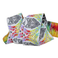 Graywork Renaissance Ribbon - Wolf of Pink Street Fog - 2” wide - sold by the meter 40” - Preorder October 2025