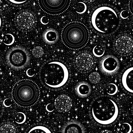 Preorder - arrives October 3 - Black Space GLOW in the Dark