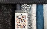 Sidewalk Chalk Quilt Kit -  Blue Mountains - Throw Size 54”x64”