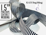 KATZ Bag Bling -  1.5” Pinstripe Webbing - 3 m package