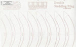Quiltsmart - Double Wedding Ring - Price per panel