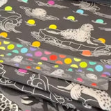 Graywork Renaissance Ribbon - Disco Dot Carbon 5/8” wide - sold by the meter 40” - Preorder October 2025
